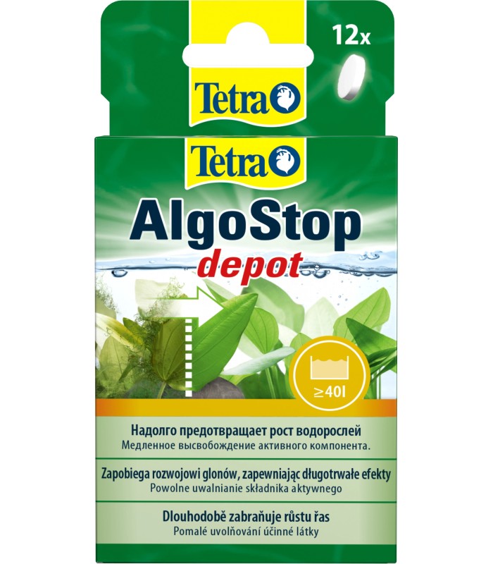 Tetra AlgoStop Depot środek na glony do akwarium 12 tab (372327)