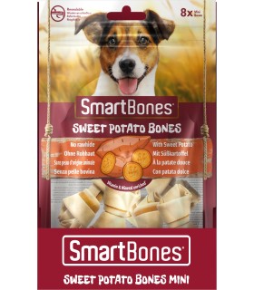 Smart Bones Sweet Potato mini Kość Wiązana 8 szt