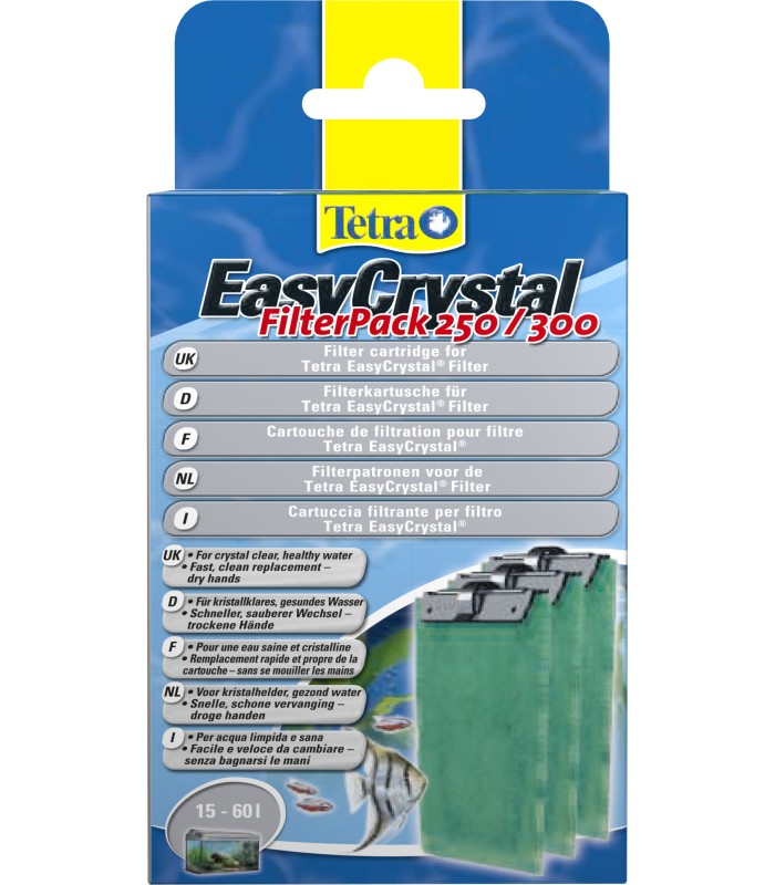 Tetra EasyCrystal Filter Pack 250 300-wkład włóknina (329