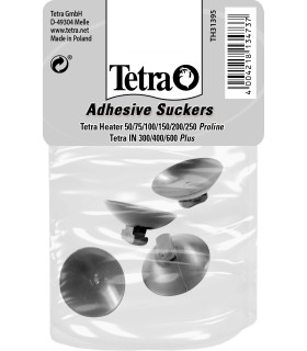 Tetra IN 300 400 600 plus Adhesive Suckers 4 St Btl -przyssa