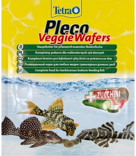 Tetra Pleco Veggie Wafers Pokarm dla ryb dennych 15 g saszetka