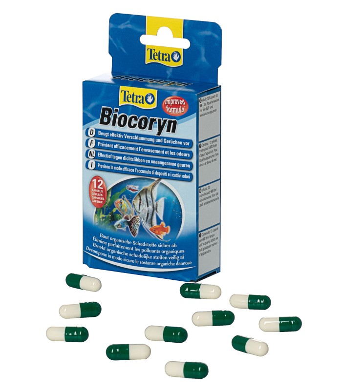 Tetra Biocoryn 12 Kp - środek do zwalczania składników szkodliwych w akwarium