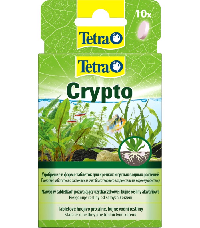 Tetra Crypto Nawóz w tabletkach do korzeni roślin akwariowych 10 Tab (371930)