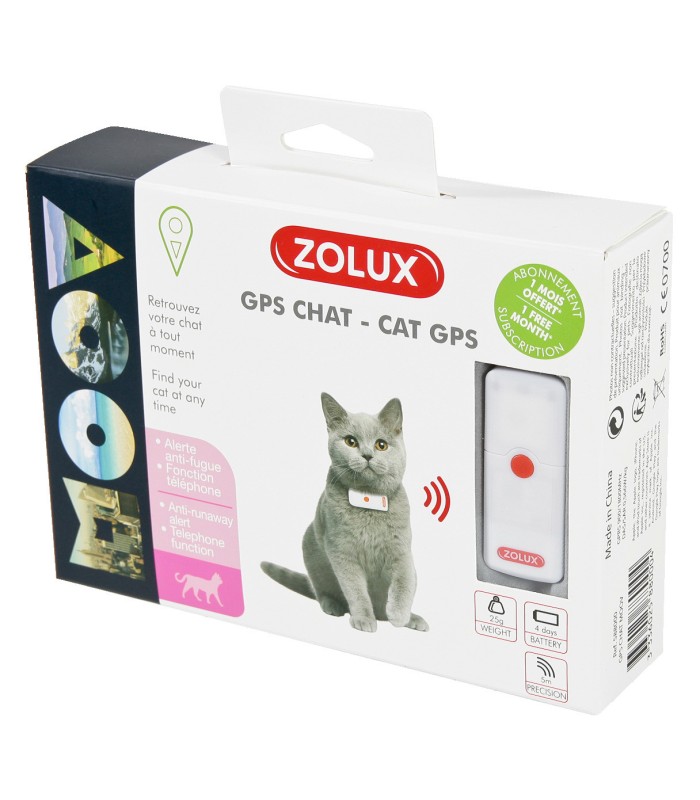 ZOLUX GPS MOOV dla kota Lokalizator Android / iOS  | Zoo24.pl