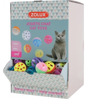 ZOLUX Display z zabawkami dla kota - 204 piłeczki