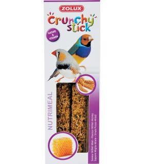 ZOLUX Crunchy Stick ptaki egzotyczne proso miód 85 g