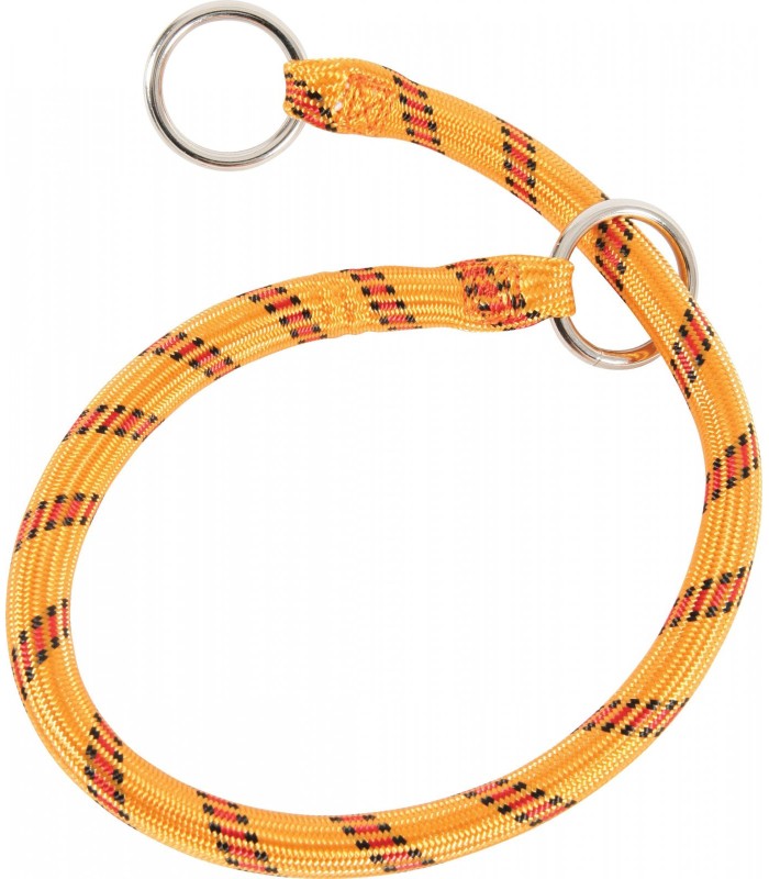 ZOLUX Obroża nylonowa sznur dławiąca 65 cm kol pomarańcz