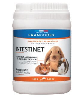 FRANCODEX Intestinet - reguluje pracę jelit gryzoni 150 g  | Zoo24.pl