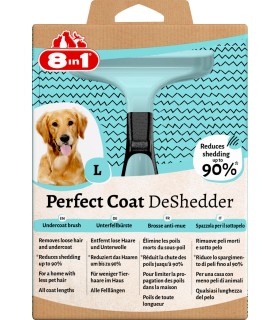 8in1 Perfect Coat DeShedder Dog L - narzędzie do wyczesywania dla psa