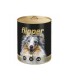 FLIPPER Karma mokra dla psa z wołowiną i drobiem puszka 400g