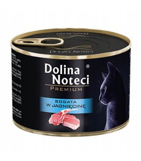 DOLINA NOTECI Premium karma mokra dla kota puszka 185g mix 6szt