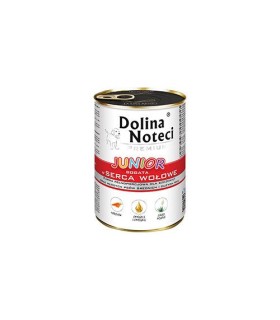 DOLINA NOTECI Premium karma mokra dla psa Junior mix smaków 6szt