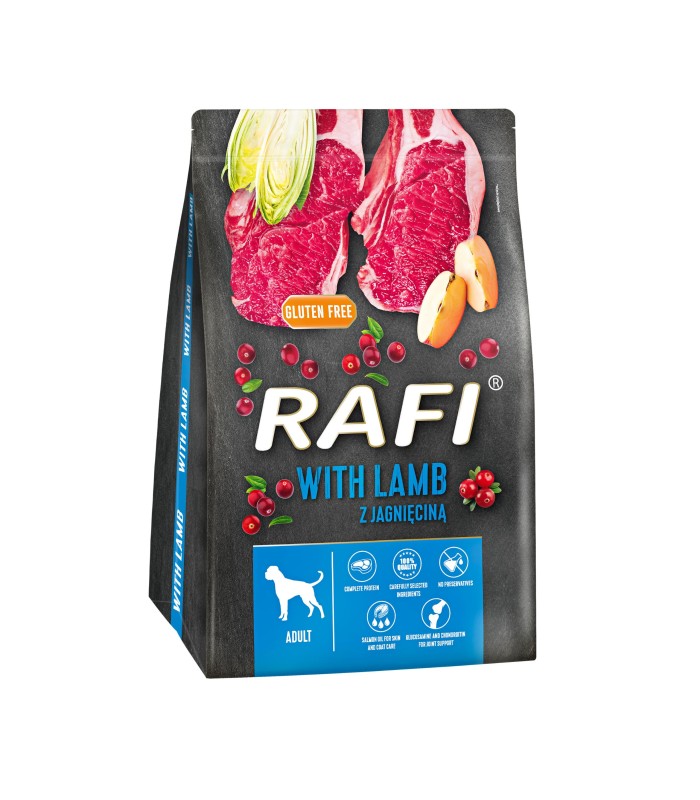 RAFI Karma sucha dla psów z jagnięciną 3kg
