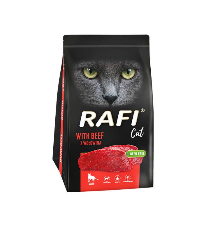 RAFI Cat Karma sucha dla kota z wołowiną 1,5 kg