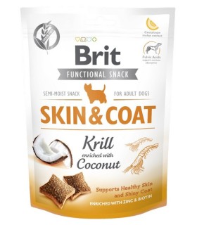 Brit Functional Snack Kryl Przysmak dla psa Skóra i sierść 150g