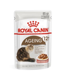 Royal Canin Ageing 12+ Gravy Karma mokra dla starszych kotów 85 g | Zoo24.pl