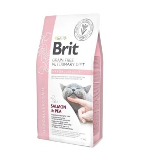 BRIT Veterinary Diets Cat Hypoallergenic Dietetyczna karma pełnoporcjowa dla kotów 5kg