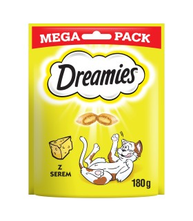 DREAMIES Mega Pack 180g - przysmak dla kota z pysznym serem  |Zoo24.pl