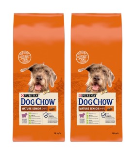 PURINA Dog Chow Senior karma sucha dla starszych psów Jagnięcina 2x 14kg