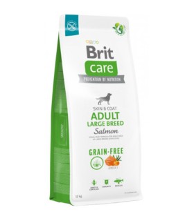 BRIT CARE GRAIN-FREE Adult Large Breed karma sucha dla psów dużych ras łosoś