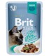 Brit Premium Cat Gravy Fillets with Beef WOŁOWINA 85g