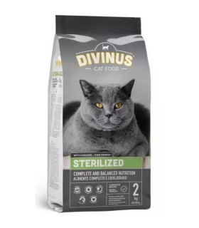 DIVINUS Cat Steril karma sucha dla kotów sterylizowanych 2kg