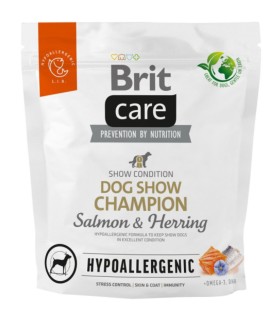 BRIT CARE Hypoallergenic Champion  karma sucha dla psów wystawowych łosoś 1kg