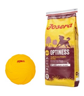 JOSERA Karma sucha dla psa Optiness Adult 15kg + Frisbee Gratis