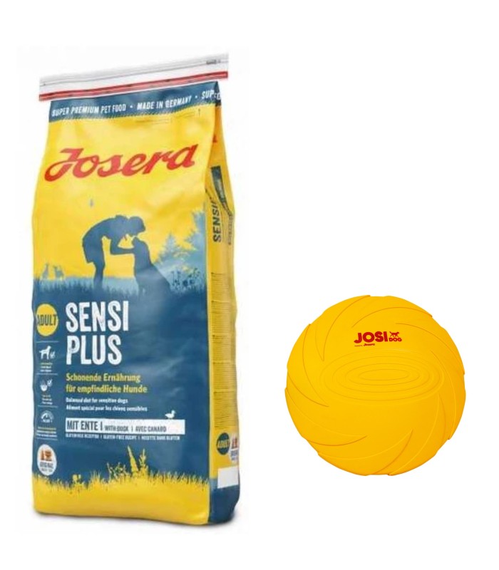 Josera Karma sucha dla psa SensiPlus Kaczka 15kg Karma + Frisbee i przysmaki Frik Gratis