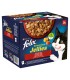 Felix Sensations Jellies Karma dla kotów wiejskie smaki w galaretce 2,04 kg (24 x 85 g)