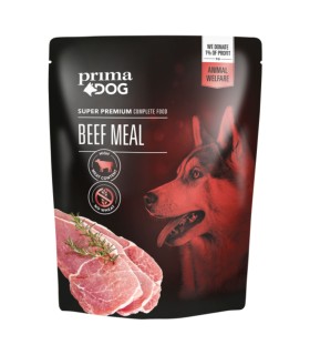 PRIMADOG Karma mokra z wołowiną dla psa 260g