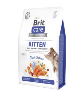 BRIT Care Grain Free Kitten Immunity Świeży Łosoś 2 kg | Zoo24