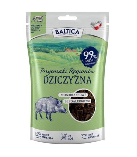 BALTICA Przysmaki półmiękkie dla PSA dziczyzna 80g | Zoo24.pl