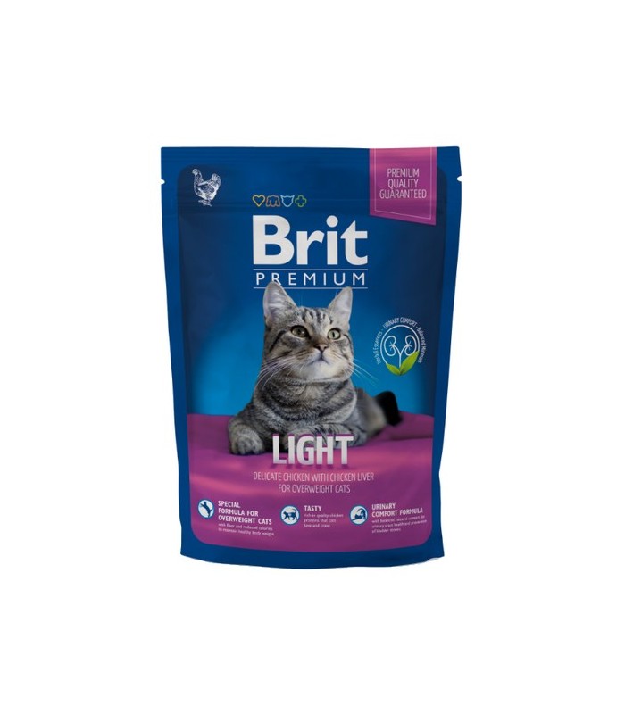 Brit Premium Cat Light KURCZAK 800g