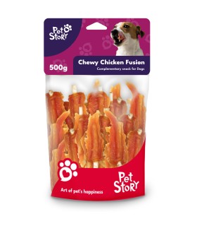 PETSTORY CHEWY CHICKEN FUSION PRZYSMAKI PSÓW kurczak 500g | Zoo24.pl