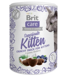 Brit Care Cat Przysmak Snack Superfruits Kitten DLA KOCIĄT 100g