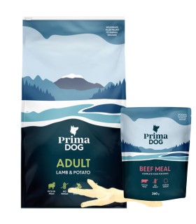 PRIMADOG ADULT Karma sucha Psa Jagnięcina 12kg + GRATISY | Zoo24.pl