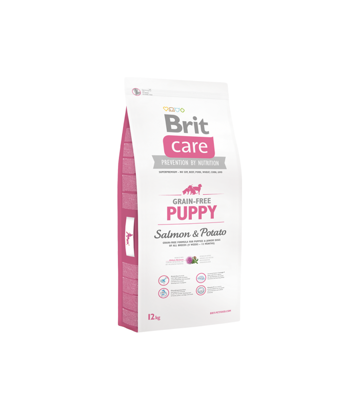 Brit Care Grain Free Puppy SALMON & POTATO 12 kg