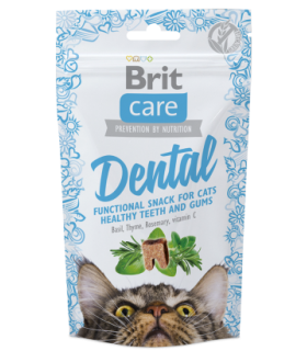 Brit Care Cat Przysmak Snack Dental 50g