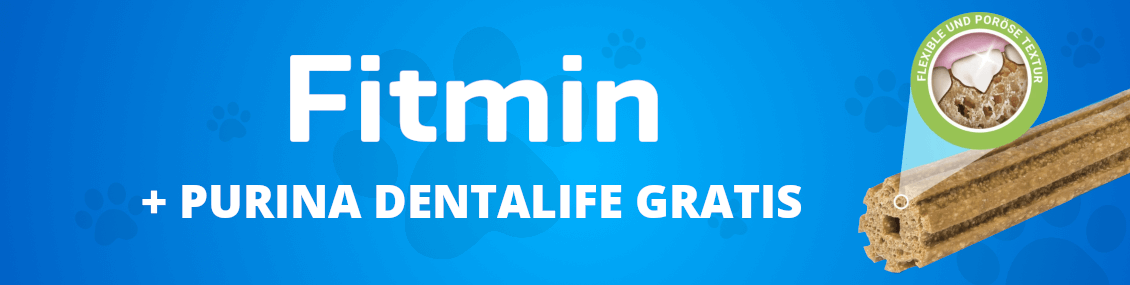 Fitmin + Purina Dentalife Medium Gratis