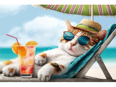 Top 7 produktów dla kota na lato 